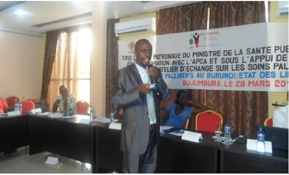 Palliative Care sensitization and awareness Workshop in Burundi