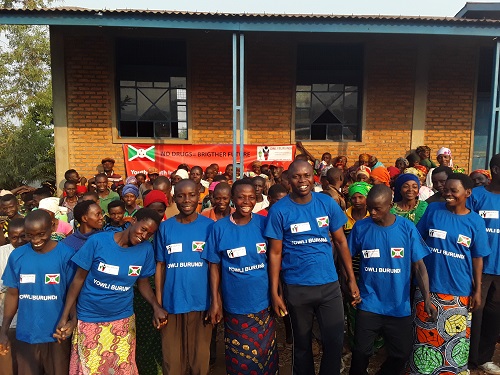 Youth4Youth Initiative to prevent drug abuse and promote healthy and safe mental and physical development in Burundi